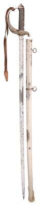 Lot 606 - A VICTORIAN 1887 PATTERN CAVALRY OFFICER’S SWORD