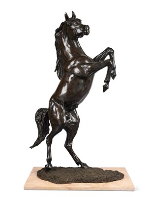 Lot 97 - ANNETTE YARROW (B.1932): REARING STALLION