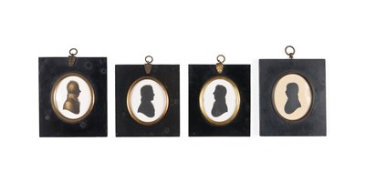 Lot 178 - A SILHOUETTE OF GEORGE BUCHANAN, BY THE STUDIO OF JOHN MIERS, CIRCA 1810-1821