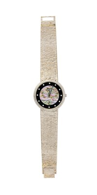 Lot 327 - PIAGET, REF.12343 (A19): GOLD AND DIAMOND DRESS WATCH, CIRCA 1976