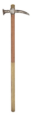 Lot 92 - A RARE POLISH HORSEMAN’S HAMMER (NADZIAK), THE HEAD EARLY 17TH CENTURY