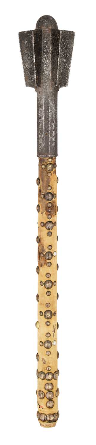 Lot 90 - AN EAST EUROPEAN MACE, 17TH CENTURY OR LATER