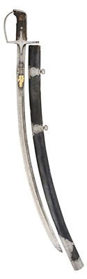 Lot 67 - AN UNUSUAL POLISH SABRE, LATE 17TH/18TH CENTURY