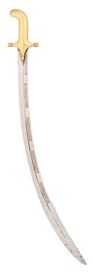Lot 563 - A SABRE OF EASTERN FORM, PROBABLY 18TH CENTURY