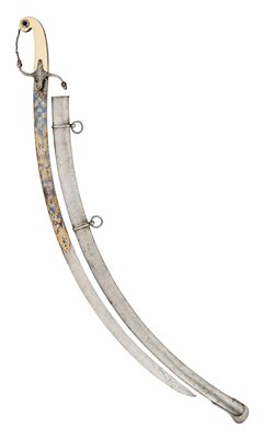 Lot 74 - A CONTINENTAL SABRE, 19TH CENTURY