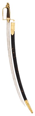 Lot 581 - A FRENCH NAPOLEONIC LIGHT CAVALRY OFFICER’S SABRE, FIRST EMPIRE (1804-1814)