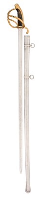 Lot 587 - A POLISH LIGHT CAVALRY TROOPER’S SABRE BY J. CHRUSCICKI, WARSZAWIE, EARLY 19TH CENTURY