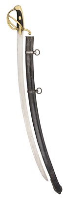 Lot 108 - A RUSSIAN HEAVY CAVALRY SABRE, DATED 1807
