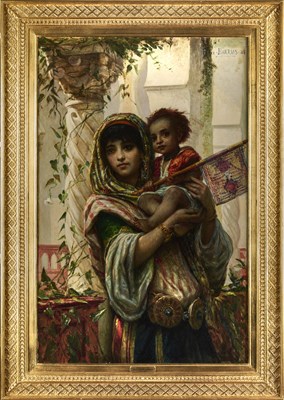 Lot 409 - FELIX BARRIAS (FRENCH 1822-1907)