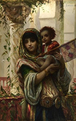Lot 53 - FELIX BARRIAS (FRENCH 1822-1907)