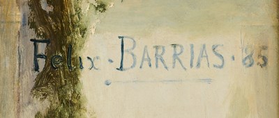 Lot 409 - FELIX BARRIAS (FRENCH 1822-1907)