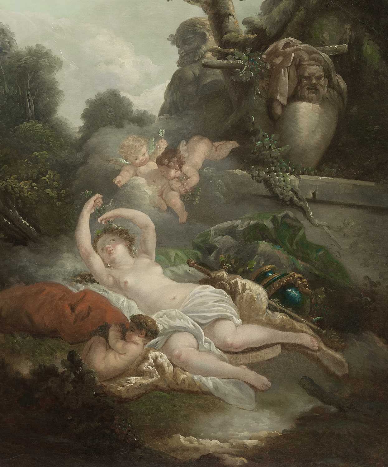 Lot 411 - FRENCH SCHOOL (18TH CENTURY)