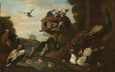 Lot 7 - ATTRIBUTED TO MARMADUKE CRADOCK (BRITISH 1660-1716)