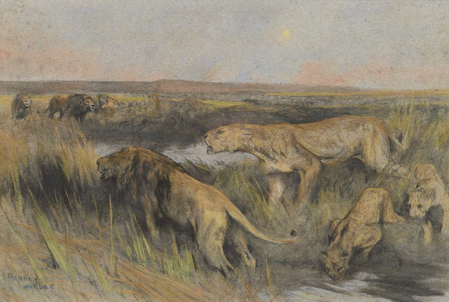 Lot 441 - ARTHUR WARDLE (BRITISH 1864-1949)