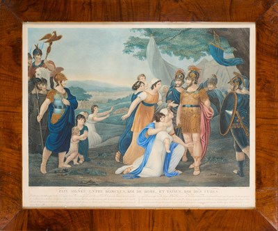 Lot 435 - AFTER HENRY SINGLETON (BRITISH 1766-1839) AND AFTER CHARLES LEBRUN (FRENCH 1619-1690)