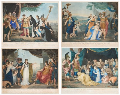 Lot 435 - AFTER HENRY SINGLETON (BRITISH 1766-1839) AND AFTER CHARLES LEBRUN (FRENCH 1619-1690)
