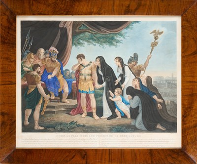 Lot 435 - AFTER HENRY SINGLETON (BRITISH 1766-1839) AND AFTER CHARLES LEBRUN (FRENCH 1619-1690)