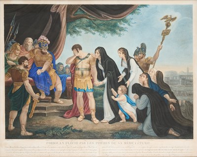 Lot 435 - AFTER HENRY SINGLETON (BRITISH 1766-1839) AND AFTER CHARLES LEBRUN (FRENCH 1619-1690)