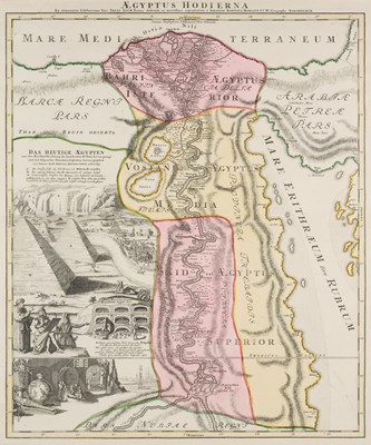 Lot 425 - JOHANN BAPTISTE HOLMANN (GERMAN 1664-1724)