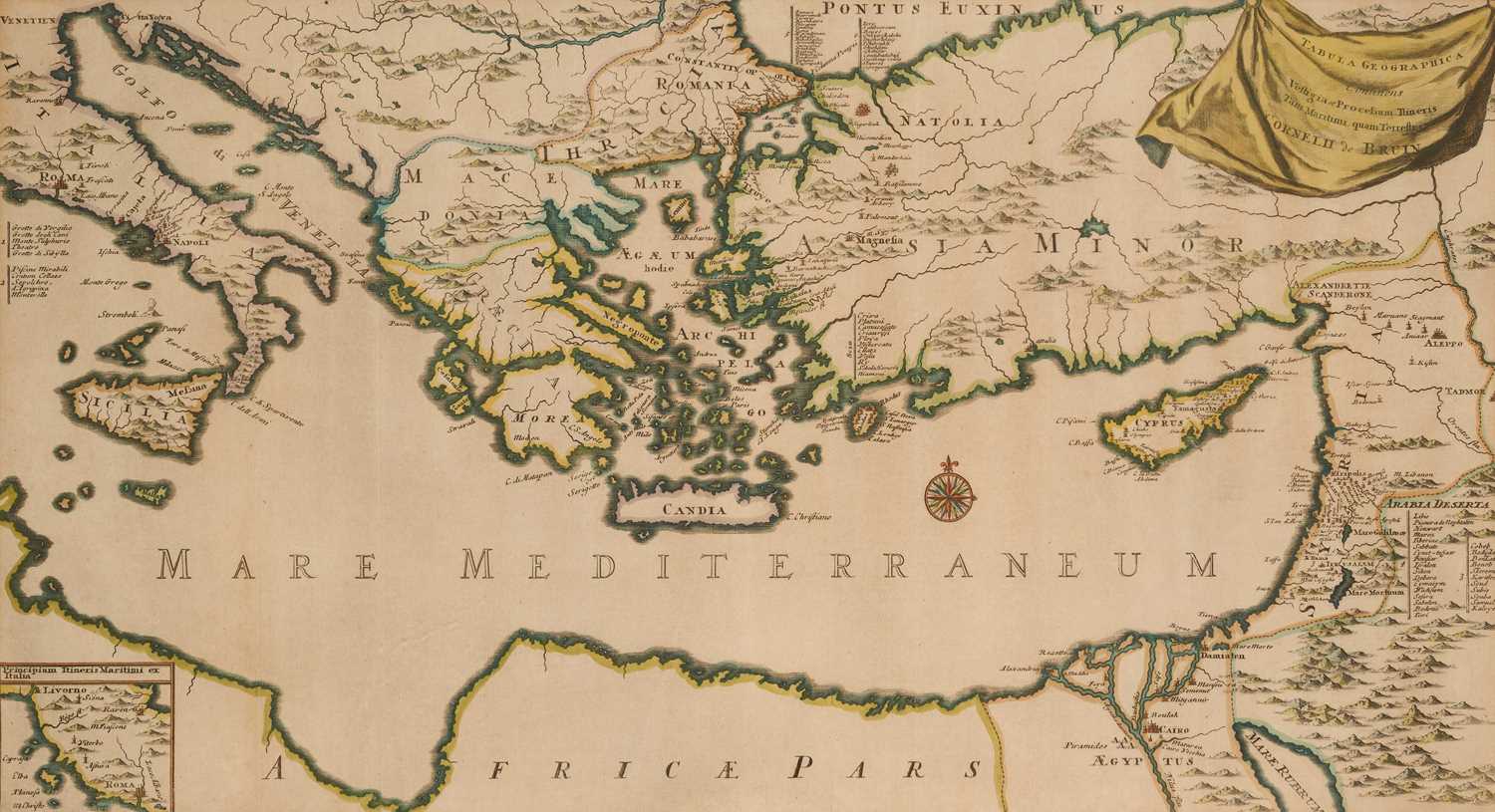 Lot 423 - CORNELIS DE BRUYN (DUTCH 1652-1726)