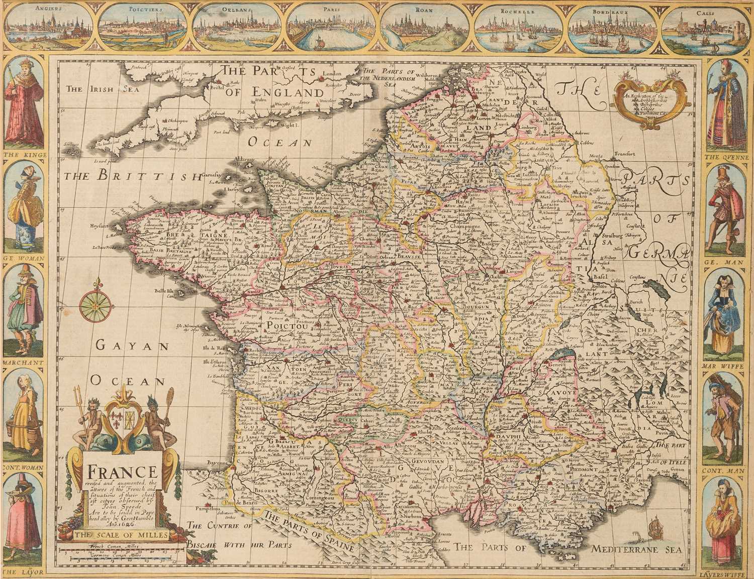 Lot 422 - JOHN SPEED (BRITISH 1552-1629)