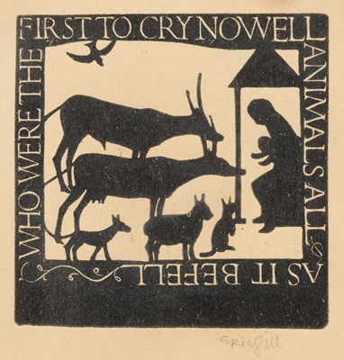Lot 256 - ERIC GILL (BRITISH 1882-1940)