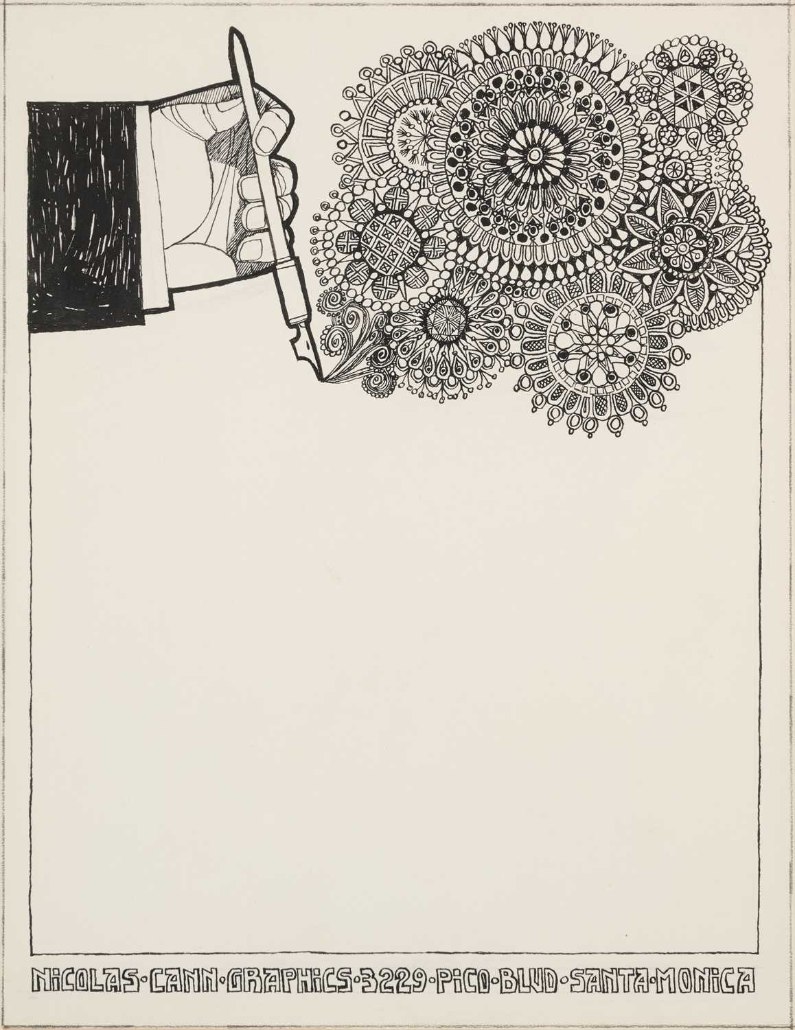 Lot 476 - NICOLAS CANN (AMERICAN 20TH CENTURY)