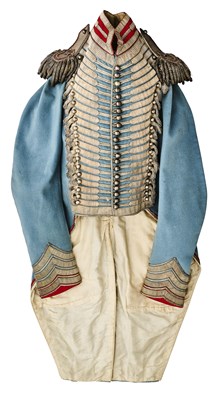 Lot 203 - A FINE OFFICER'S COATEE OF THE SURREY YEOMANRY