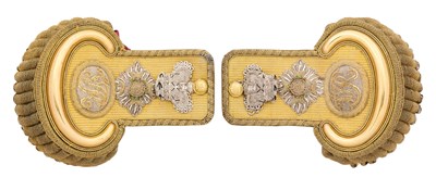 Lot 190 - AN EXTREMELY FINE PAIR OF VICTORIAN OFFICER'S EPAULETTES