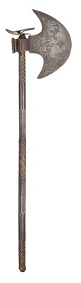 Lot 31 - A PERSIAN AXE, QAJAR, 19TH CENTURY