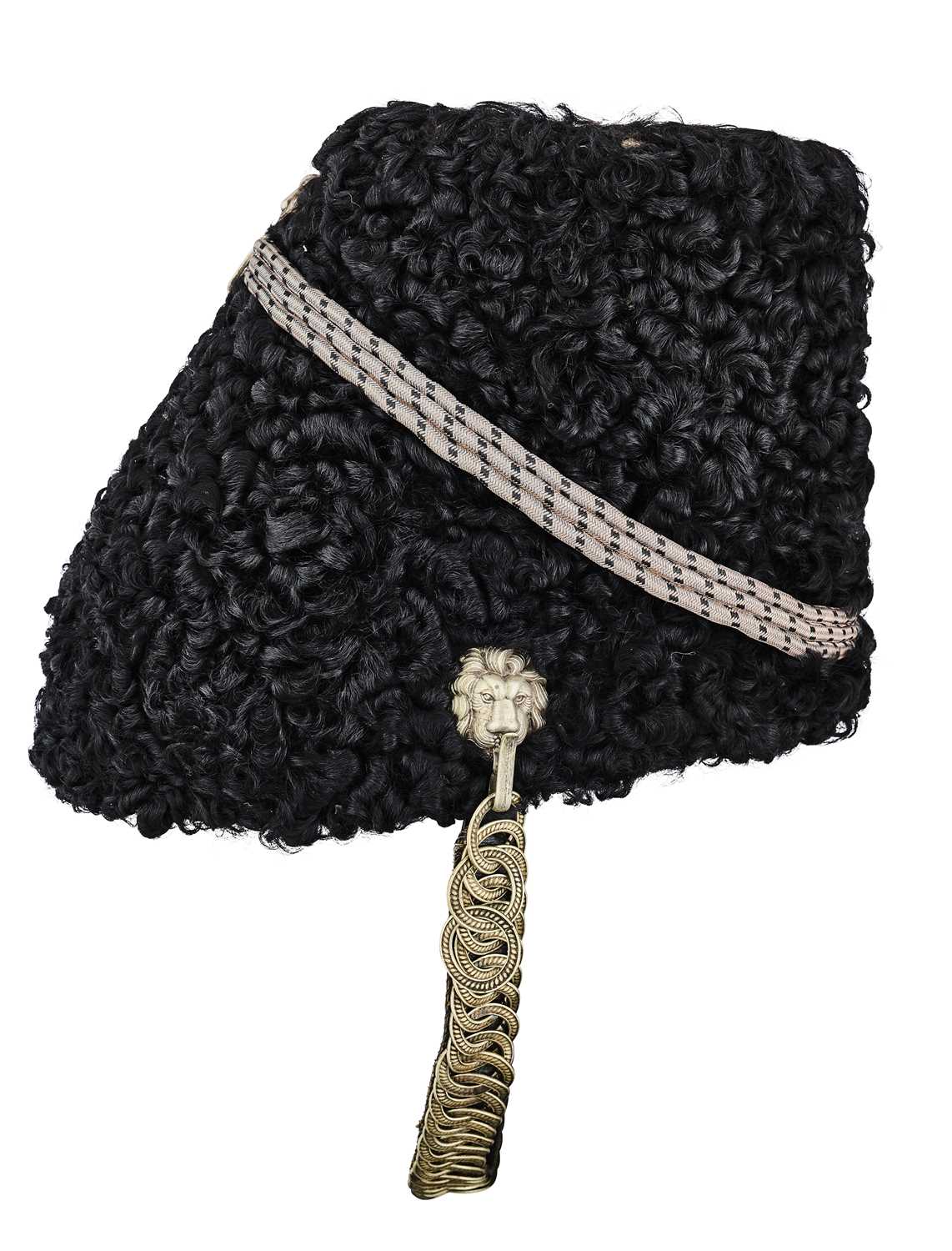 Lot 181 - A VICTORIAN OFFICER'S BUSBY OF THE ROYAL