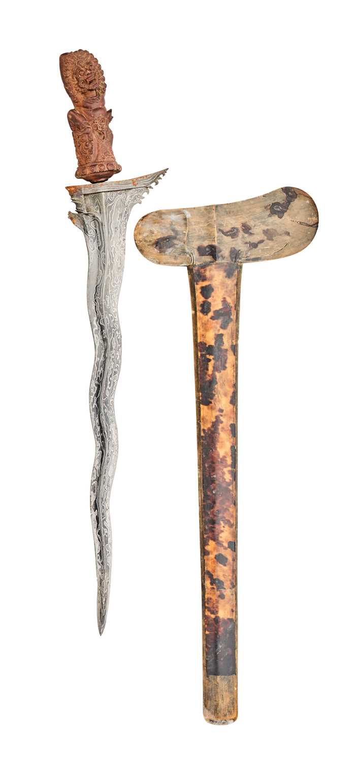 Lot 96 - A BALINESE KRIS, LATE 19TH CENTURY