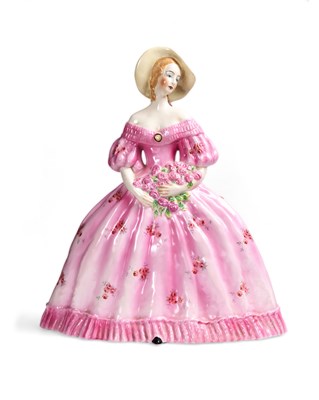 Lot 25 - A BELGIAN FAIENCE FIGURE, BOCH FRERES KERAMIS, LA LOUVIERE, SECOND QUARTER 20TH CENTURY