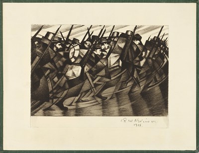 Lot 258 - CHRISTOPHER RICHARD WYNNE NEVINSON (BRITISH 1889-1946)