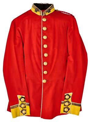 Lot 741 - A VICTORIAN OFFICER'S FULL DRESS TUNIC OF THE 84TH (YORK AND LANCASTER) REGIMENT