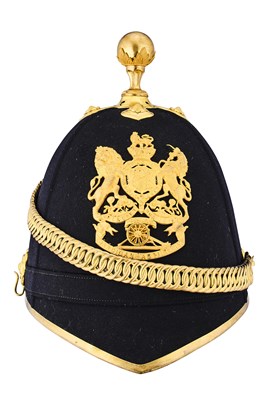 Lot 184 - AN OFFICER'S HELMET OF THE CARDIGAN ARTILLERY