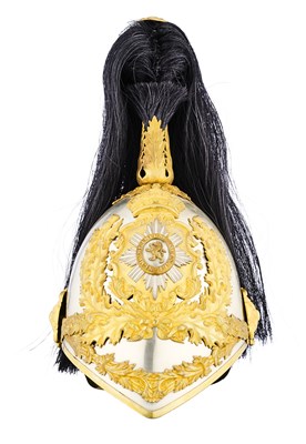 Lot 146 - AN OFFICER'S HELMET OF THE GLASGOW YEOMANRY