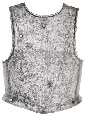 Lot 123 - A RARE ITALIAN INFANTRY BREASTPLATE, EARLY 17TH CENTURY