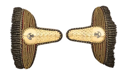 Lot 194 - A PAIR OF EPAULETTES OF THE 86TH (ROYAL COUNTY DOWN) REGIMENT