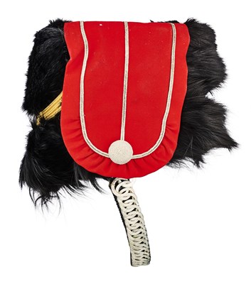 Lot 174 - AN OFFICER'S BUSBY OF THE YORKSHIRE HUSSARS