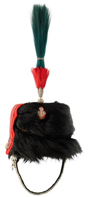 Lot 181 - AN OFFICER'S BUSBY OF THE YORKSHIRE HUSSARS