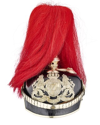 Lot 143 - A BAVARIAN OFFICER'S PICKELHAUBE