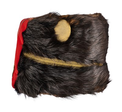 Lot 176 - A GOOD HUSSAR OFFICER'S BUSBY