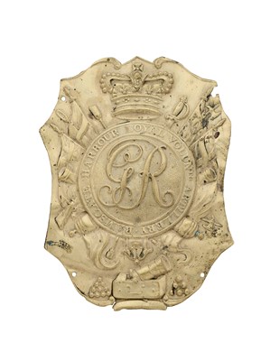 Lot 689 - A PLATE OF THE RAMSGATE HARBOUR LOYAL VOLUNTEER ARTILLERY