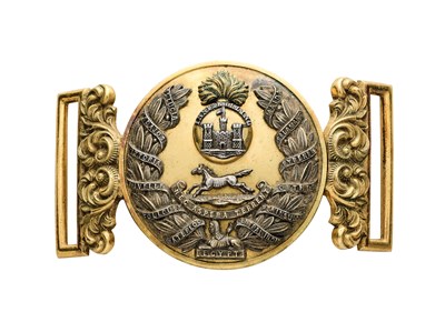 Lot 676 - A WAISTBELT CLASP OF THE INNISKILLING FUSILIERS