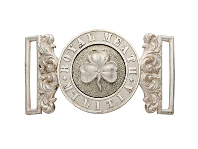 Lot 733 - A WAISTBELT CLASP OF THE ROYAL MEATH MILITIA