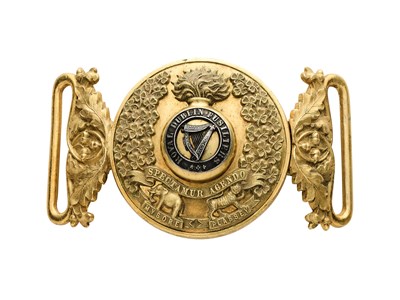 Lot 661 - A WAISTBELT CLASP OF THE ROYAL DUBLIN FUSILIERS