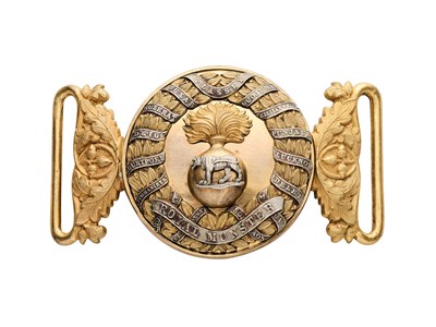 Lot 668 - A WAISTBELT CLASP OF THE ROYAL MUNSTER FUSILIERS