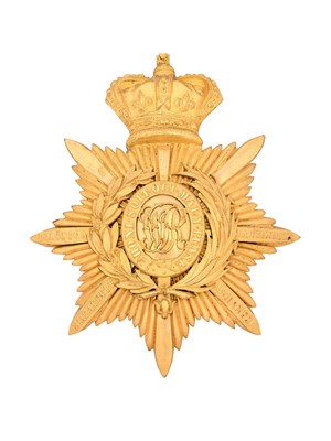 Lot 246 - A RARE WILLIAM IV WEST INDIA REGIMENT OFFICER'S HELMET PLATE, CIRCA 1835