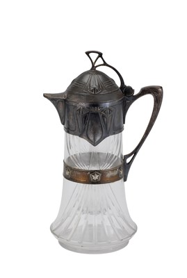 Lot 32 - A JUGENDSTIL LEMONADE JUG